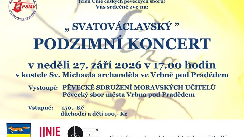 "Svatováclavský" podzimní koncert