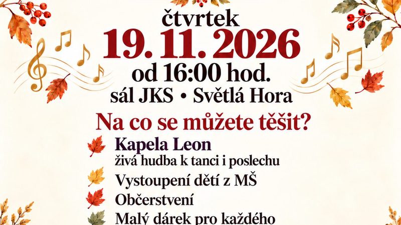 SETKÁNÍ SENIORŮ