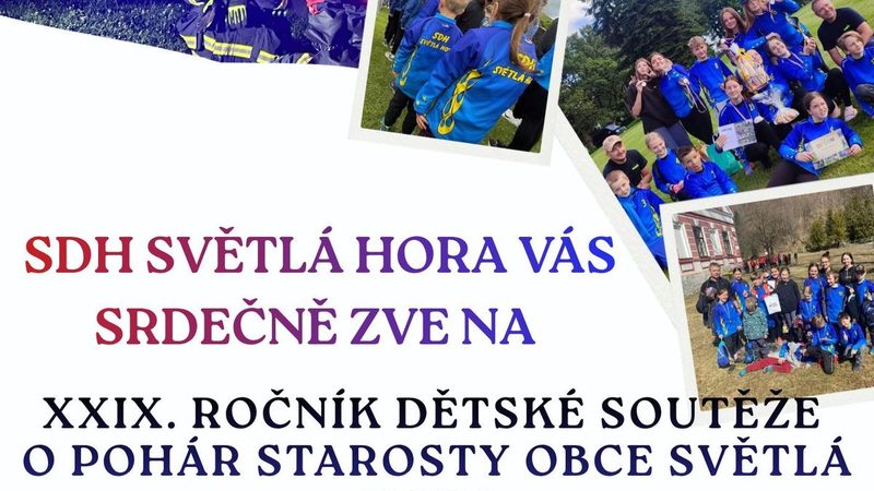 Dětská soutěž - hasiči