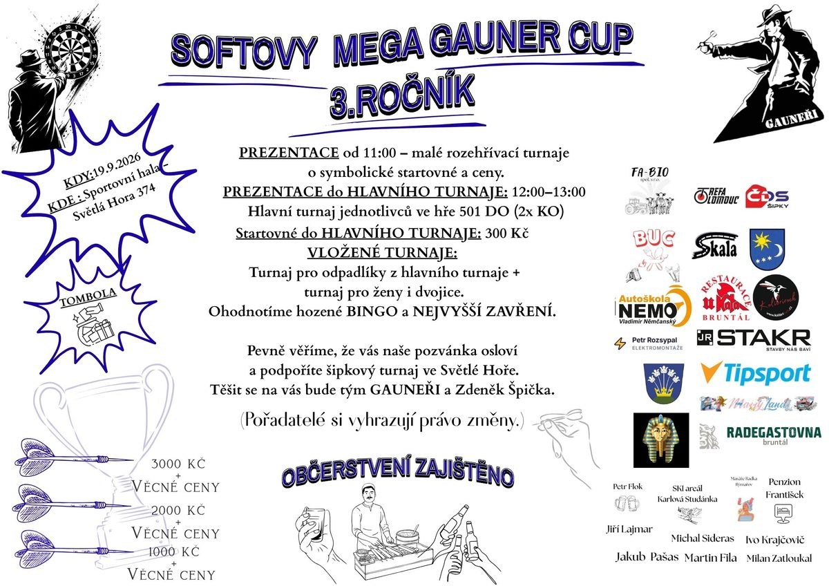 SOFTOVY MEGA GAUNER CUP