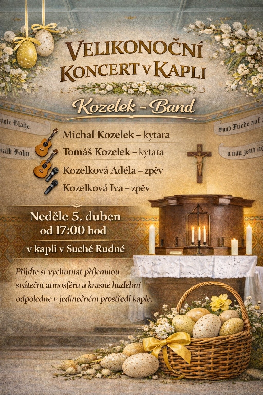 Velikonoční koncert Suchá Rudná