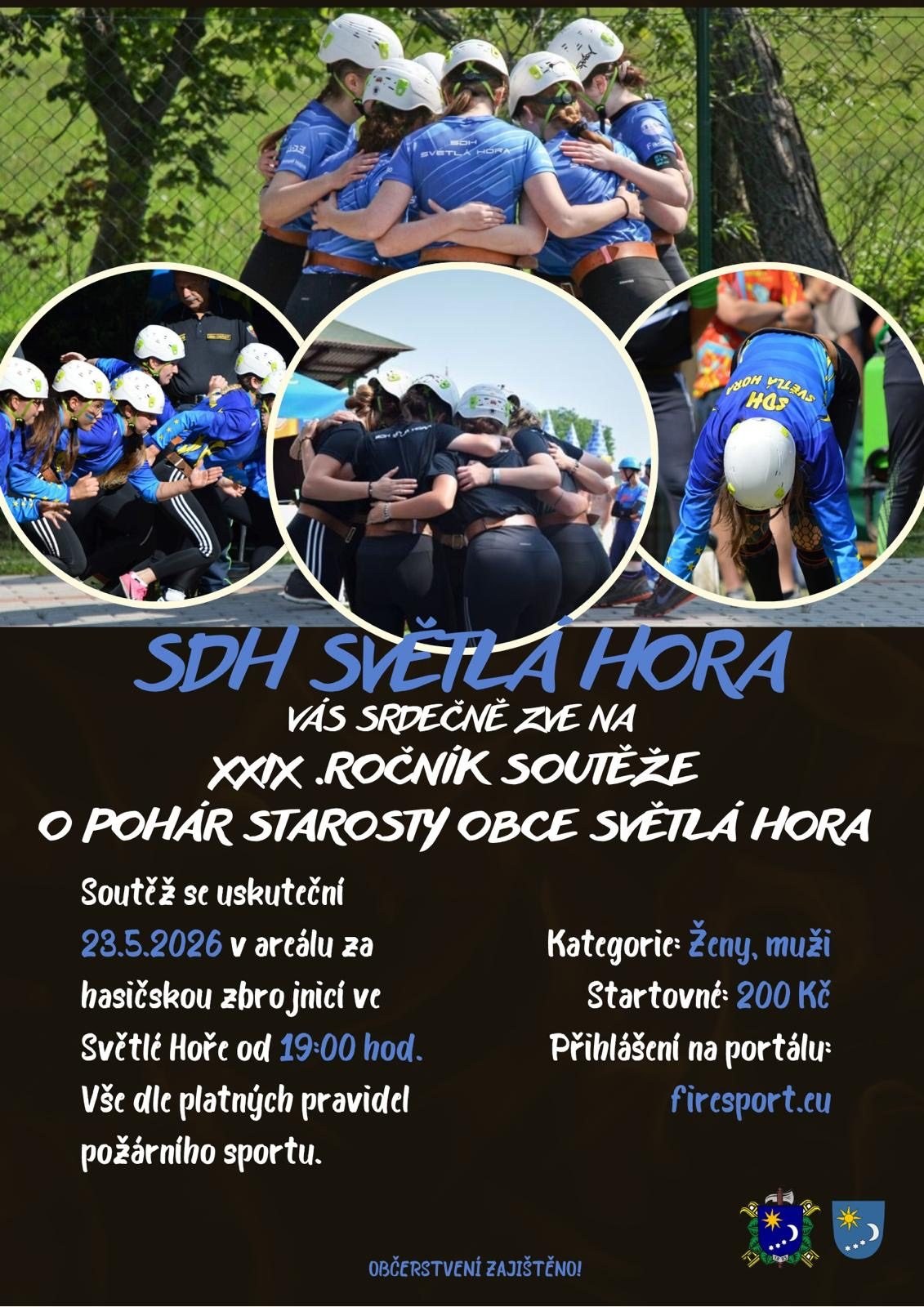 O pohár starosty obce Světlá Hora