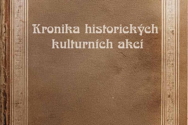 Kronika historických kulturních akcí
