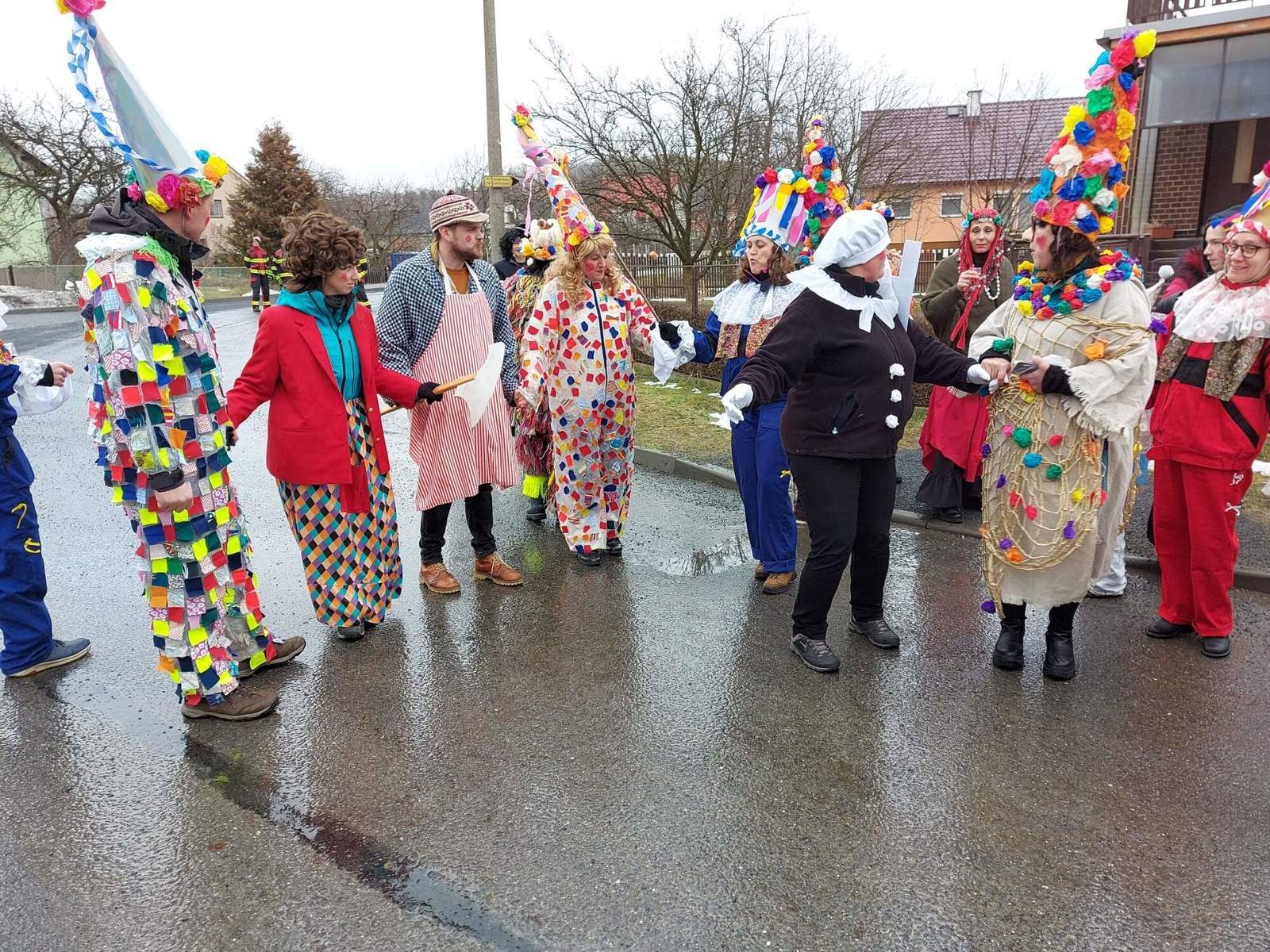 Masopustní průvod 18. 2. 2023