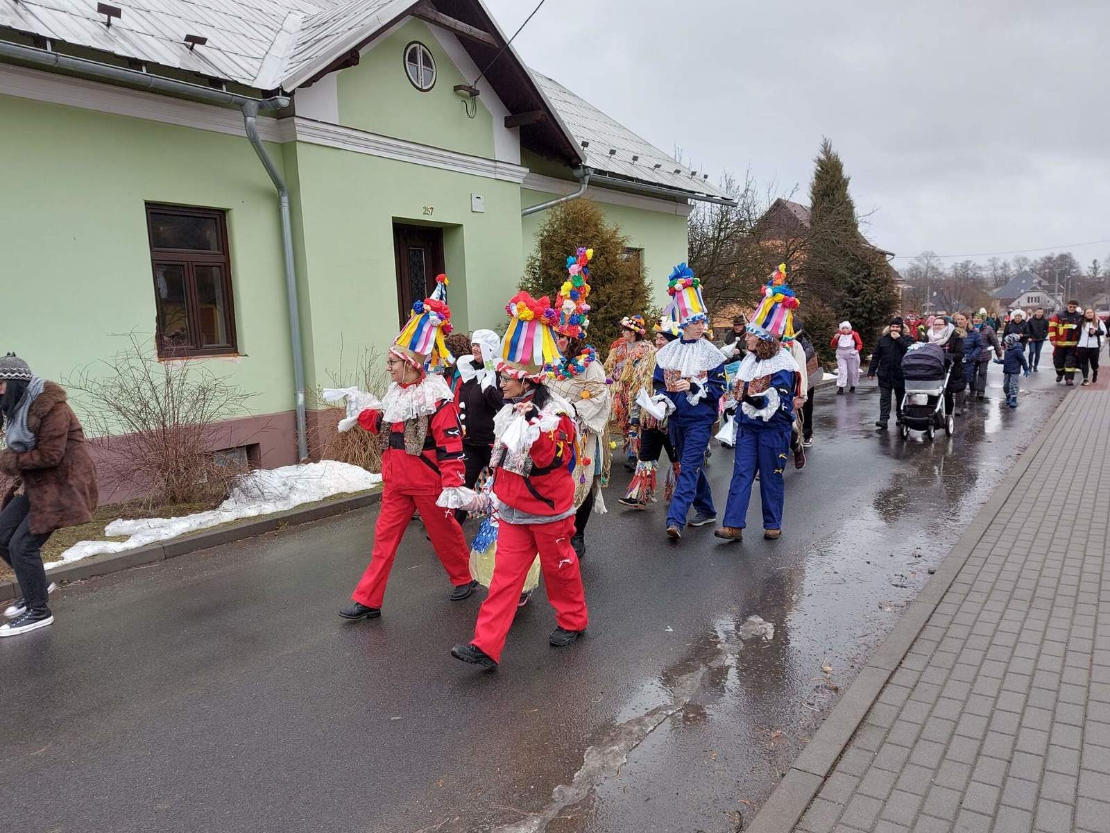 Masopustní průvod 18. 2. 2023