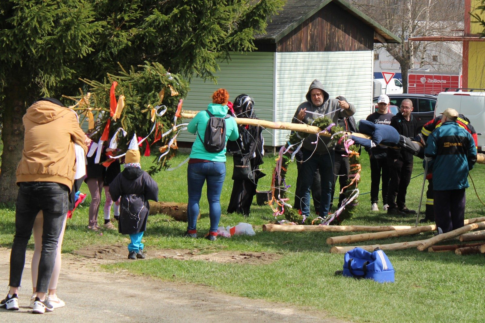 Pálení čarodějnic 29.4.Světlá