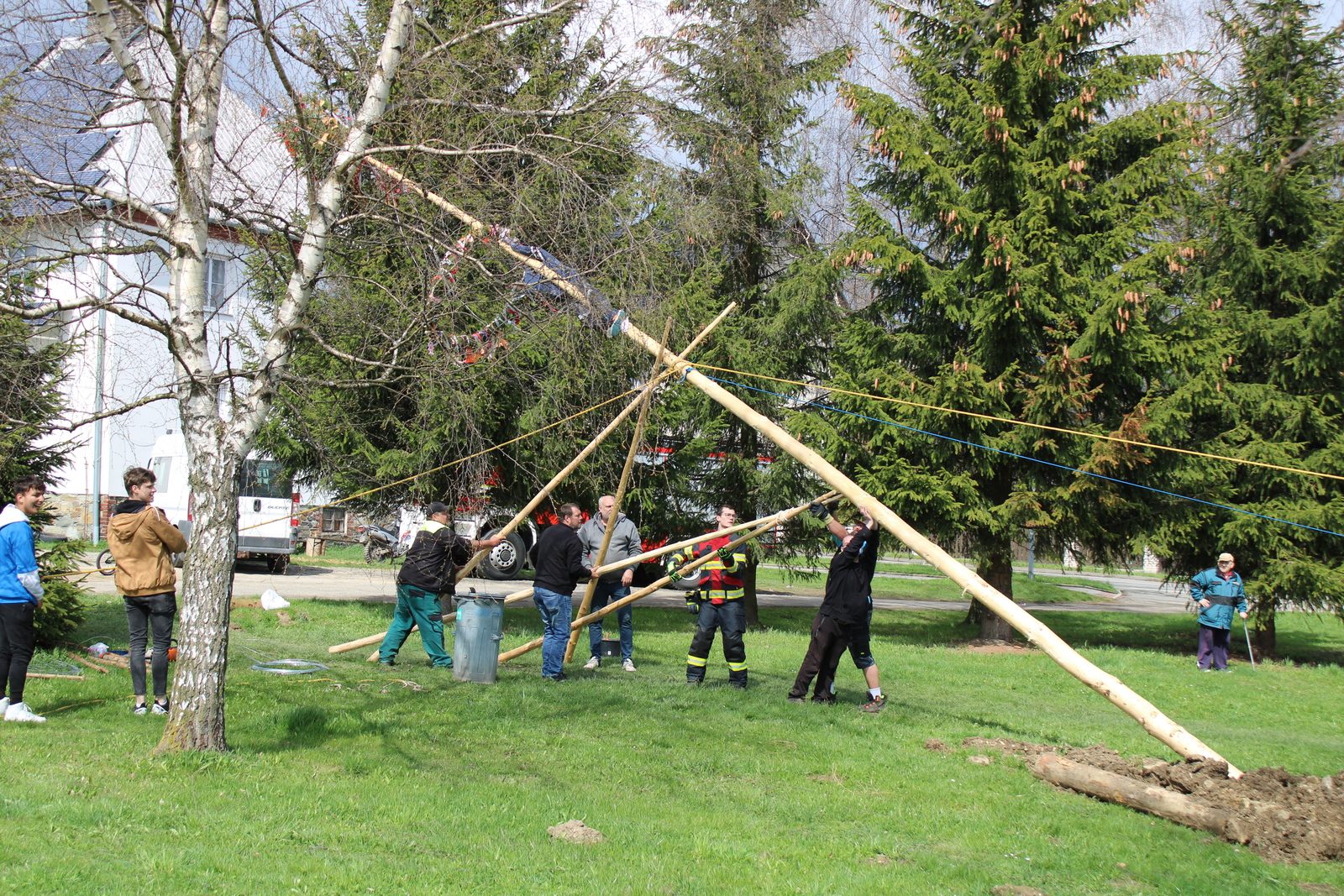 Pálení čarodějnic 29.4.Světlá