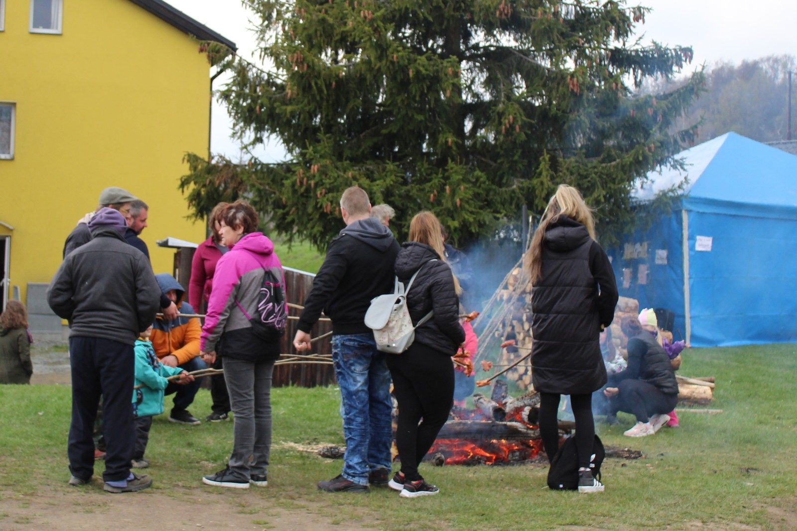 Pálení čarodějnic 29.4.Světlá