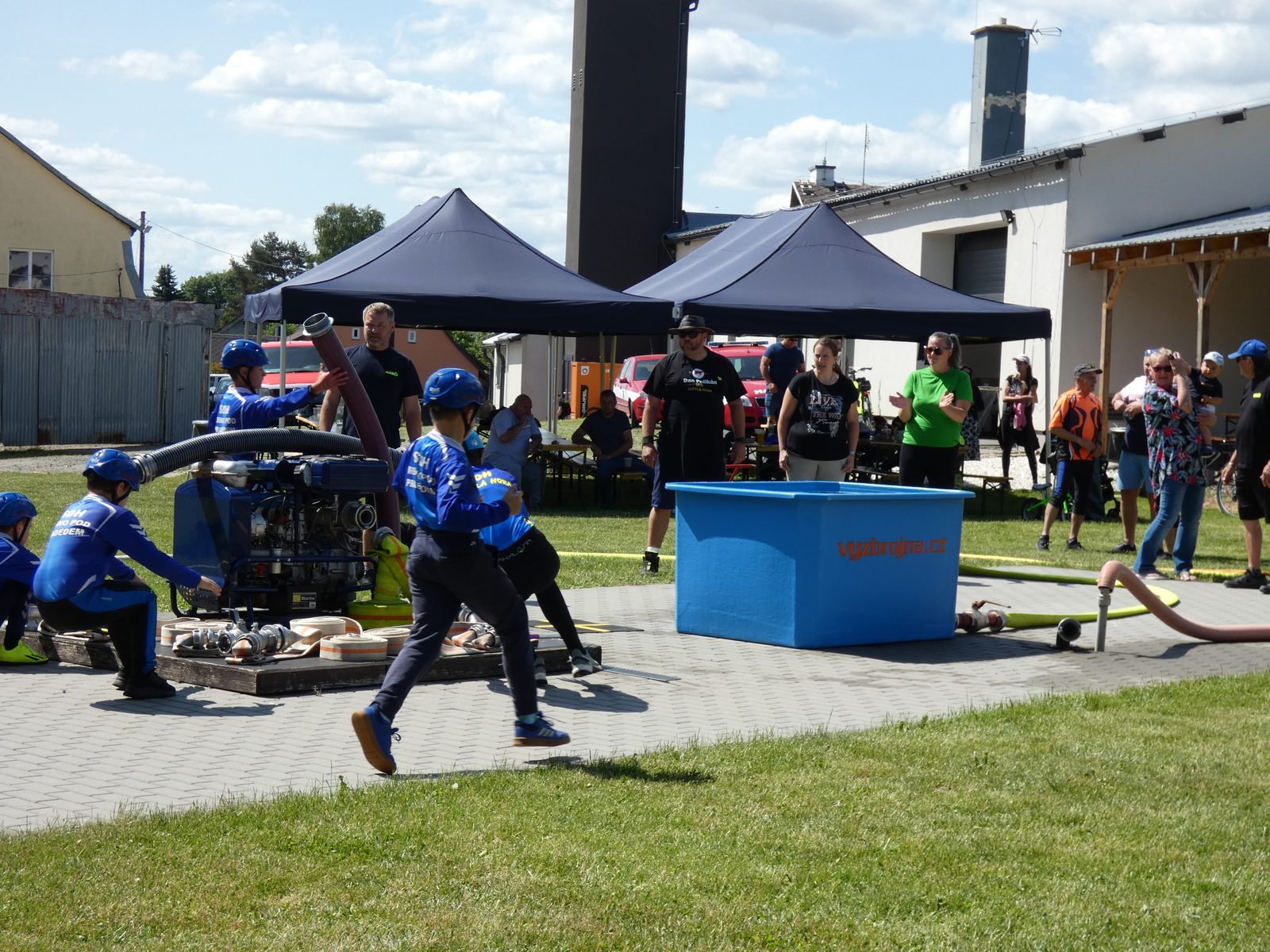 Soutěž hasiči 21.6.2025