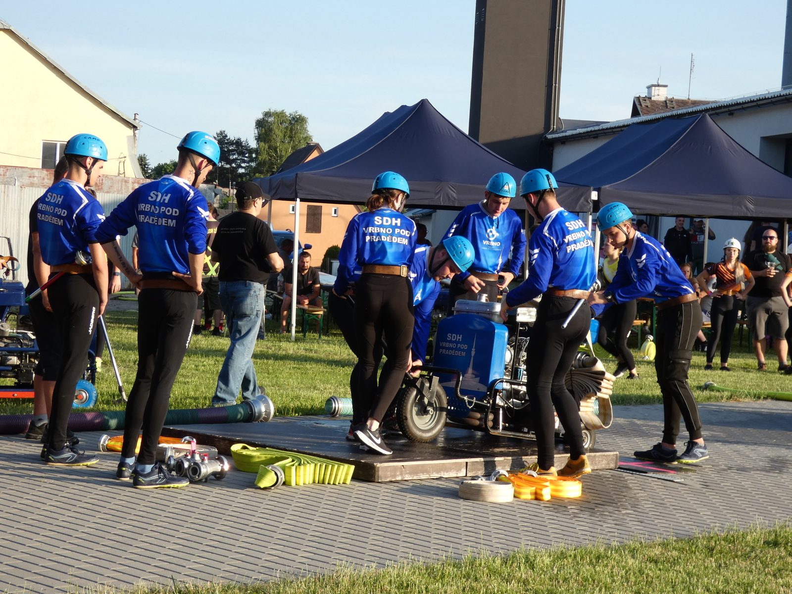 Soutěž hasiči 21.6.2025