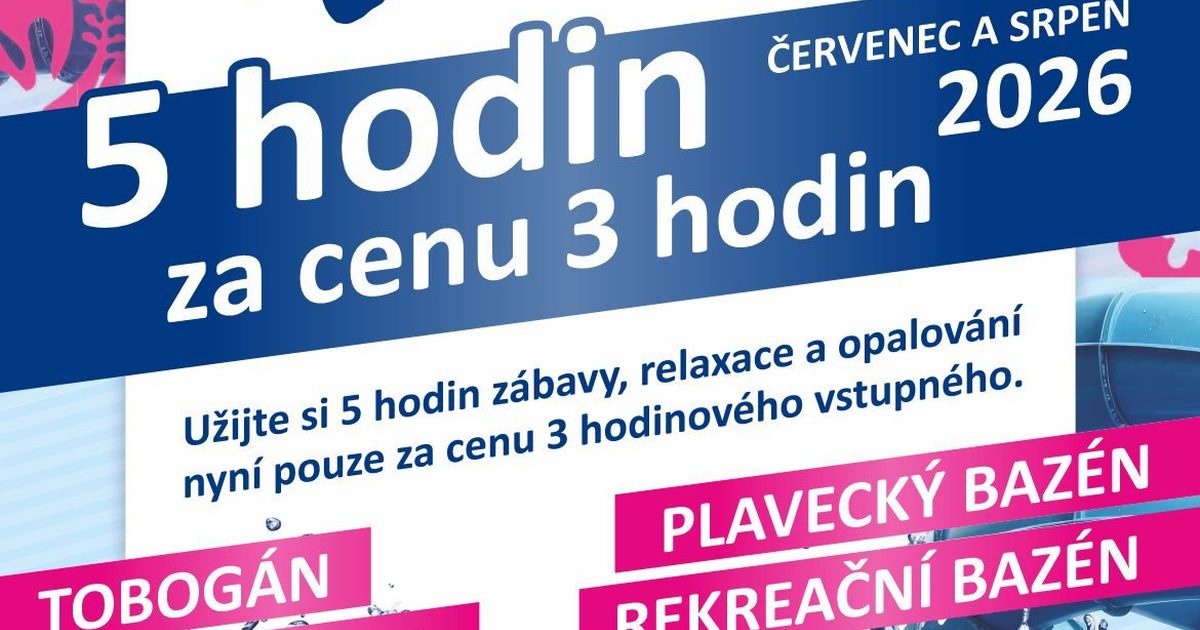 Letní akce wellness Bruntál