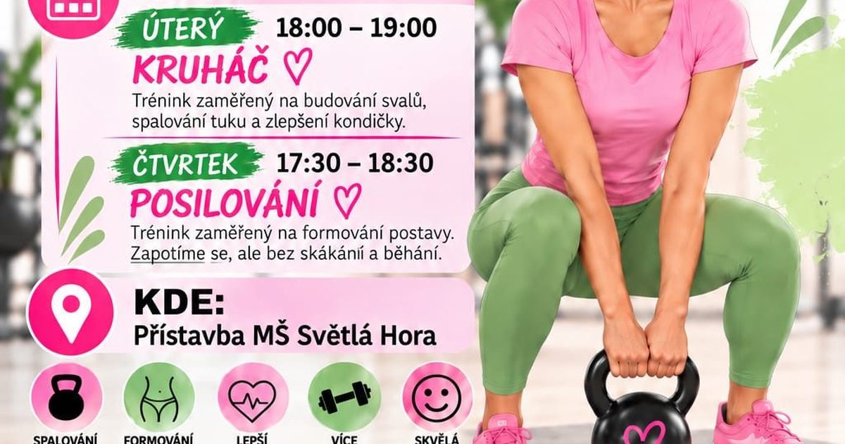 Cvičení nejen pro ženy