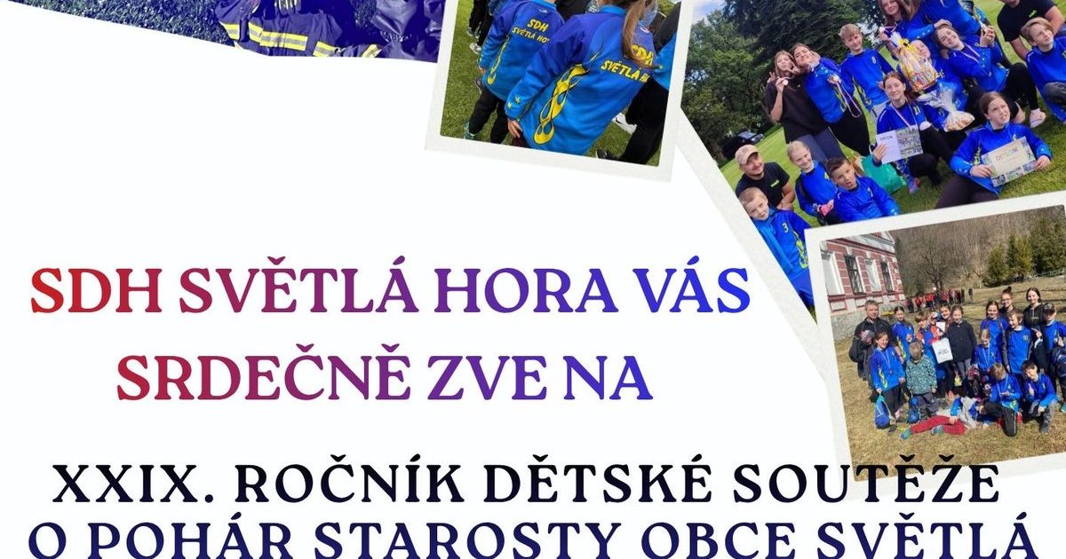 Dětská soutěž - hasiči