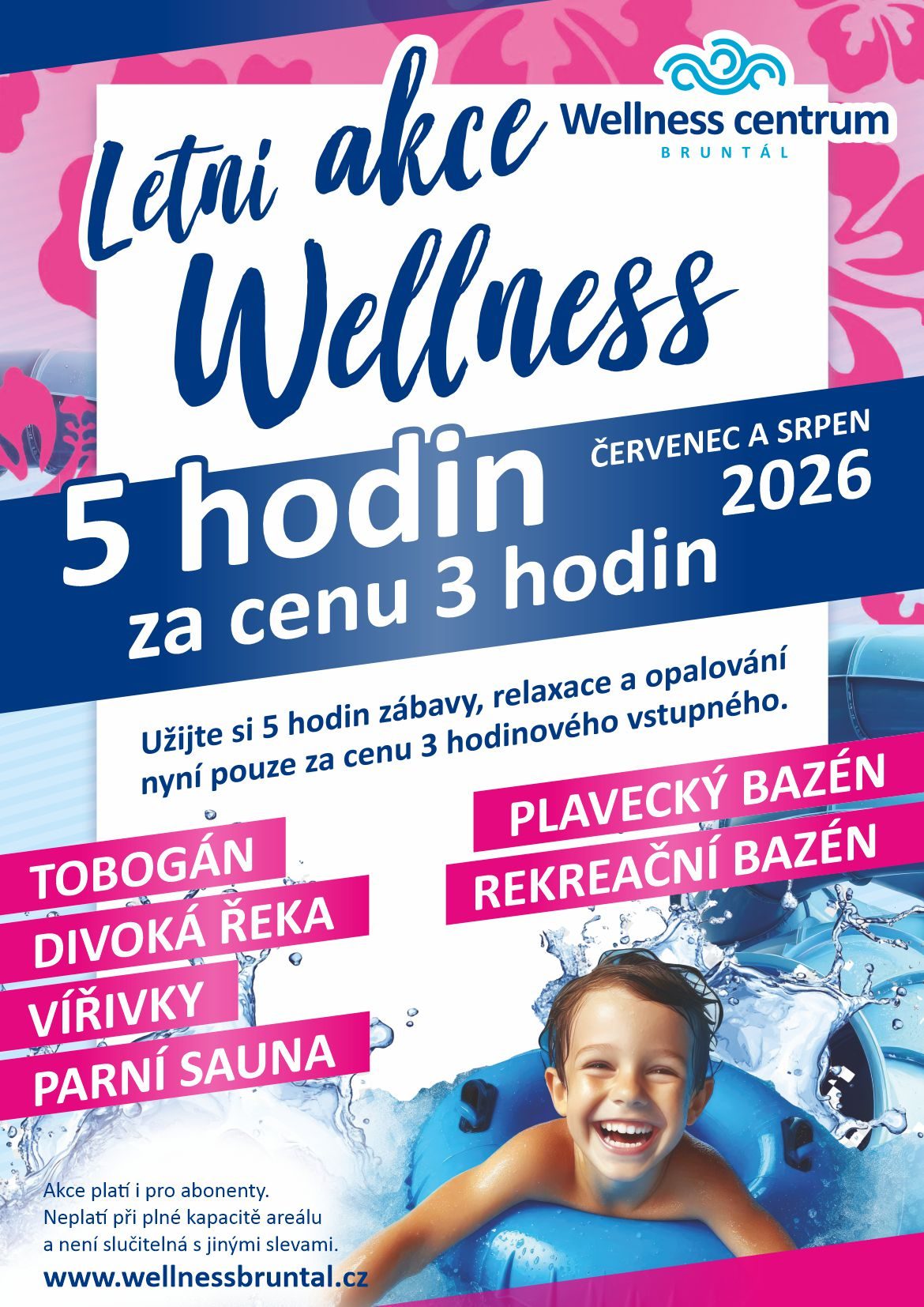 Letní akce wellness Bruntál