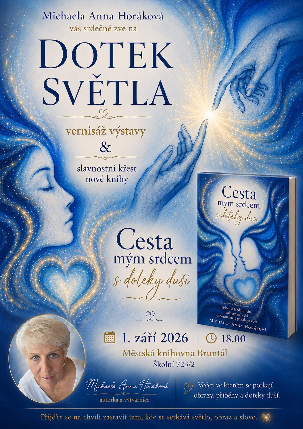 Křest knihy + vernisáž