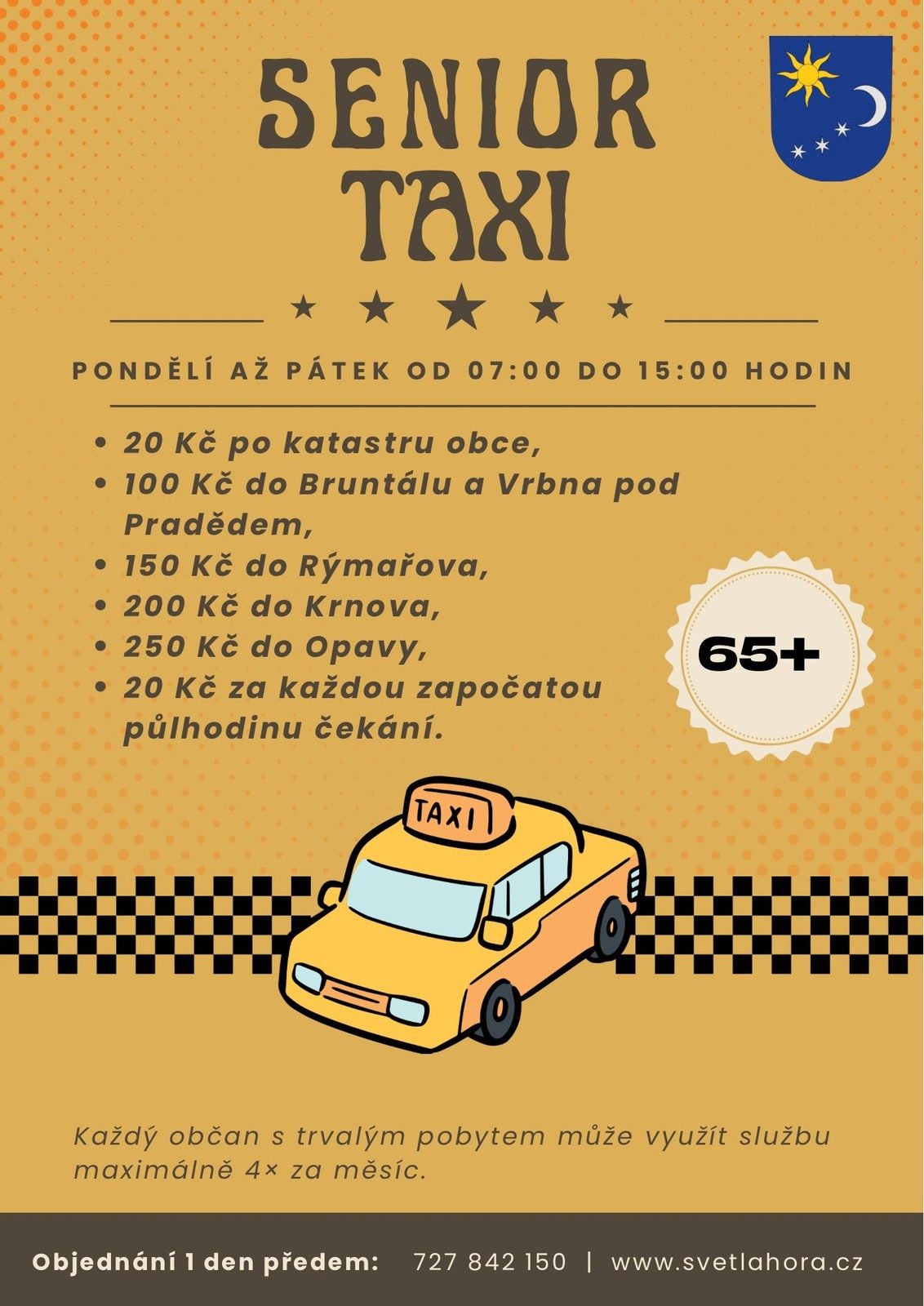 Senior taxi