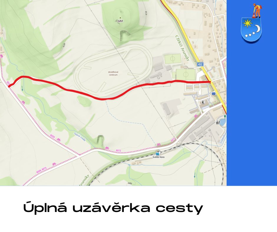 🚧 ÚPLNÁ UZÁVĚRKA CESTY 🚧