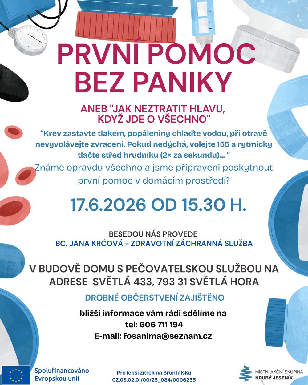 První pomoc - beseda