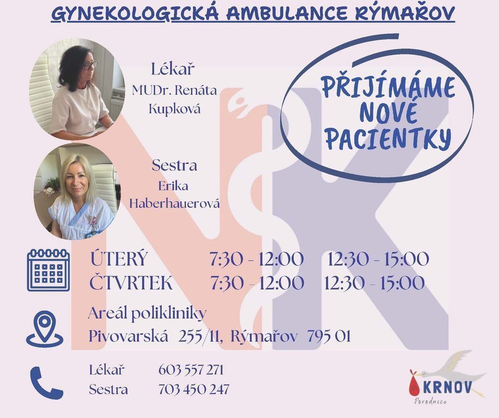 Gynekologická ambulance Rýmařov