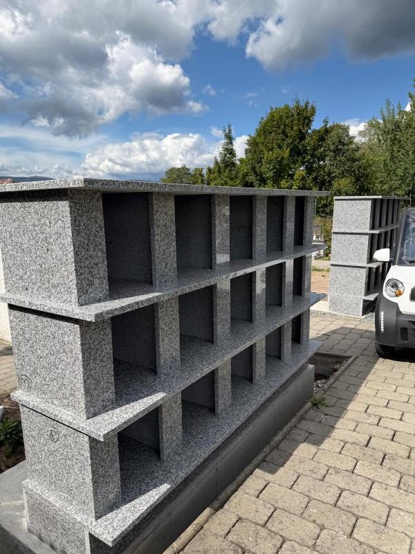Hřbitov Světlá Hora – Kolumbária spolupráce s MAS Hrubý Jeseník, z.s.