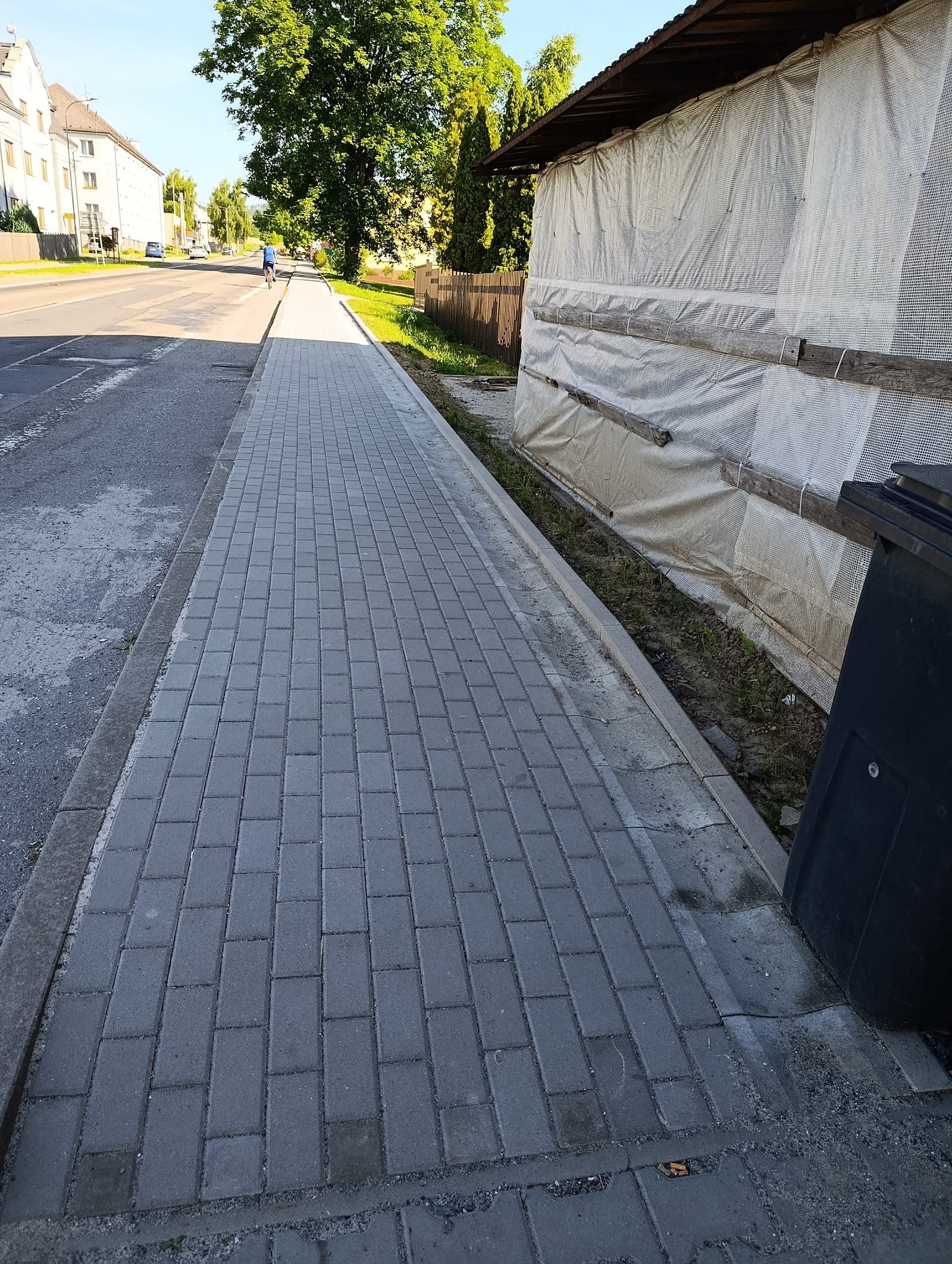 Oprava chodníků u silnice II/452