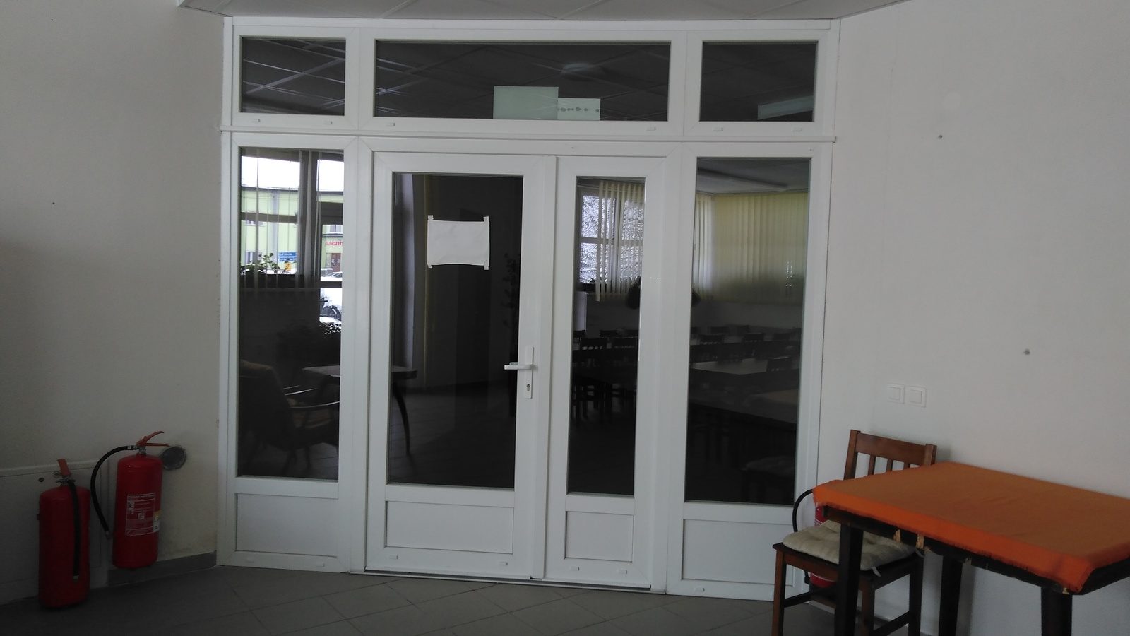 Původní stěna DPS